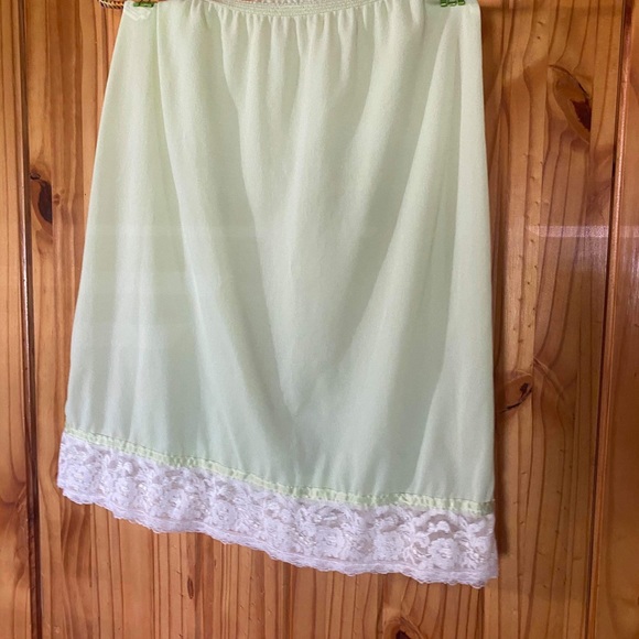 Intimates & Sleepwear Vintage Green Slip Poshmark